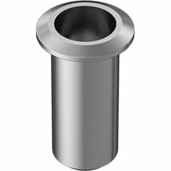 Bsc Preferred Zinc-Plated Steel Rivet Nut 1/4-20 Internal Thread .140-.200 Material Thickness, 10PK 93483A711